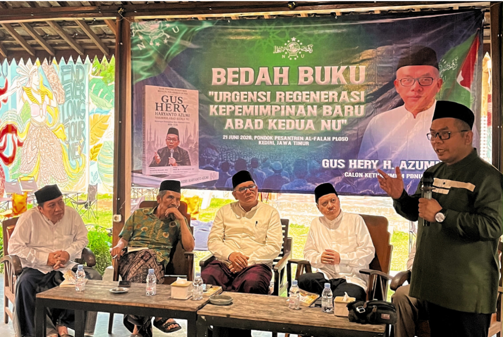 Gus Hery Bedah Buku Regenerasi Kepemimpinan NU