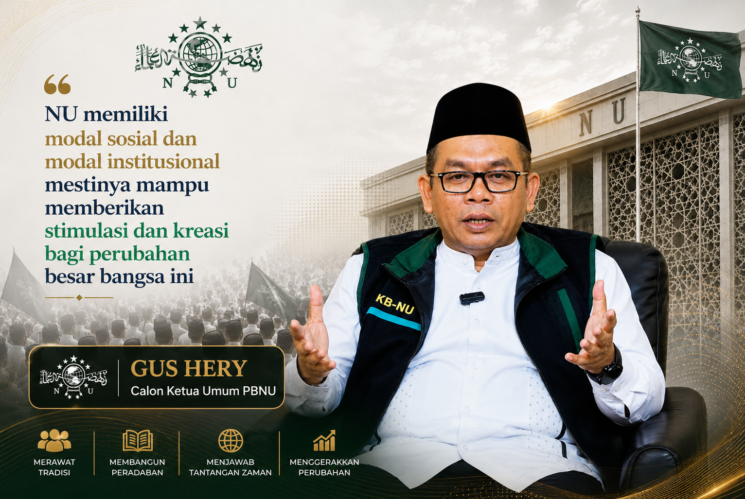 Modal Sosial NU Perlu Leadership Kuat